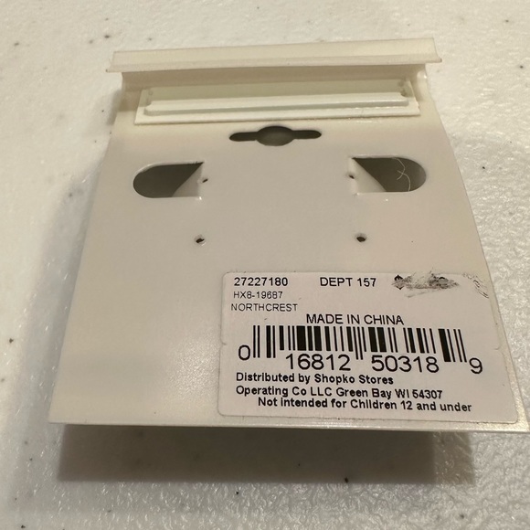 NWT 2 pairs Hoop Earrings- Sensitive Ears - two tone gold & silver AND Gunmetal - Picture 10 of 11